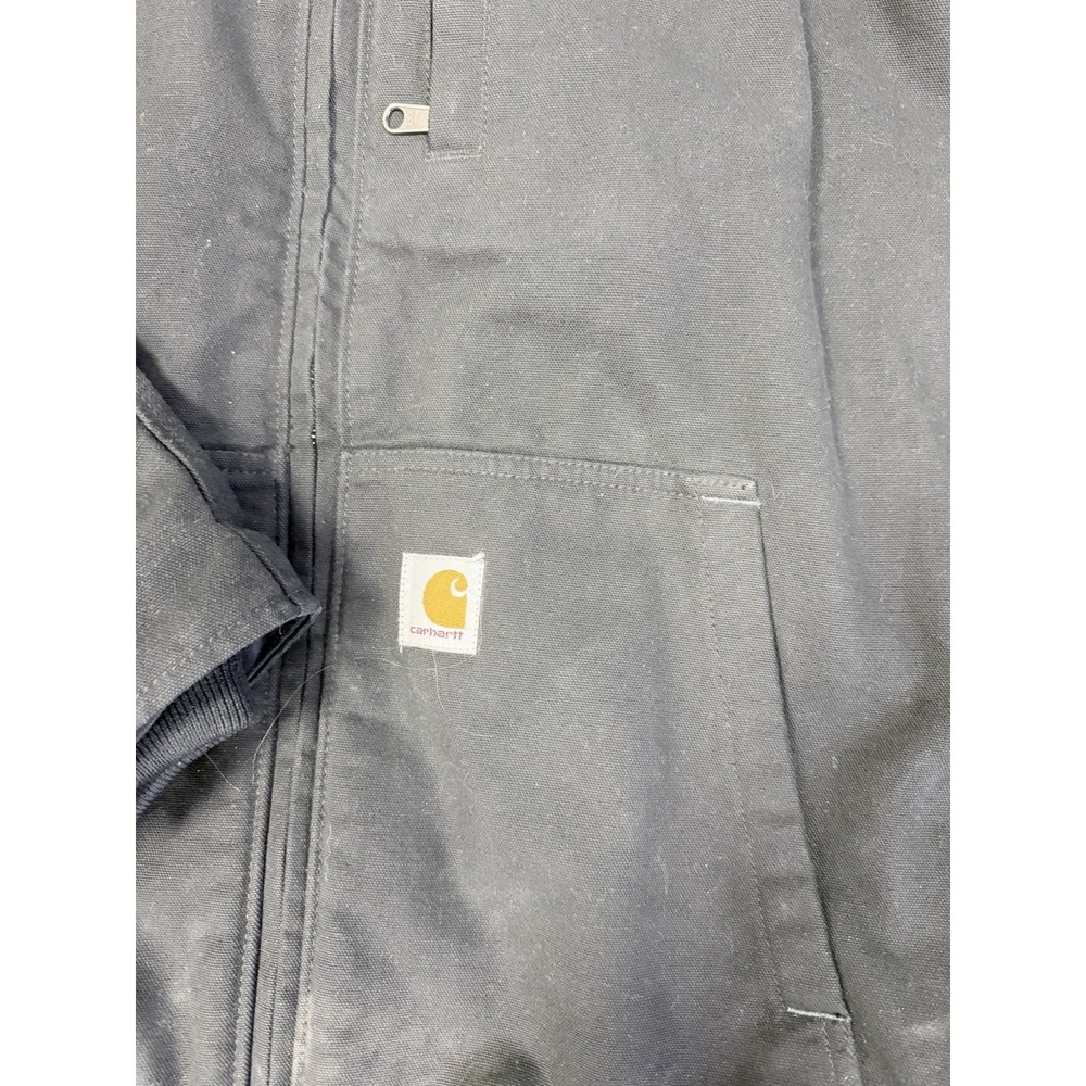 Carhartt Full Swing Armstrong Black Active Jacket Fleece Men's Size 2XL Tall - Picture 8 of 16